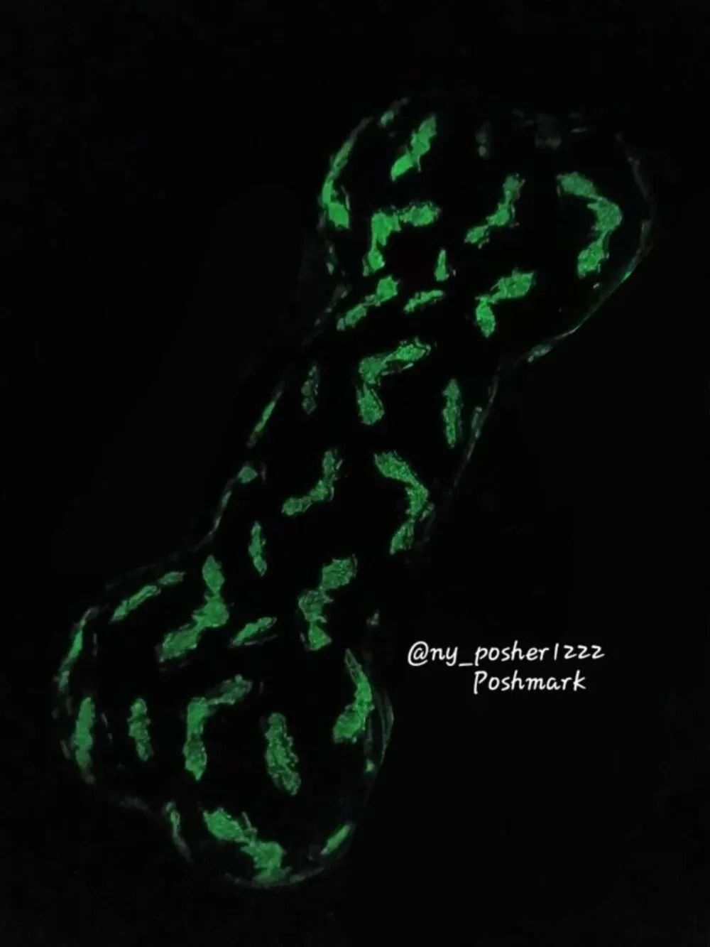 𝐁𝐎𝐎𝐓𝐈𝐐𝐔𝐄 Halloween Dog TPR Glow Bat Bone Chew Toy (Size 7